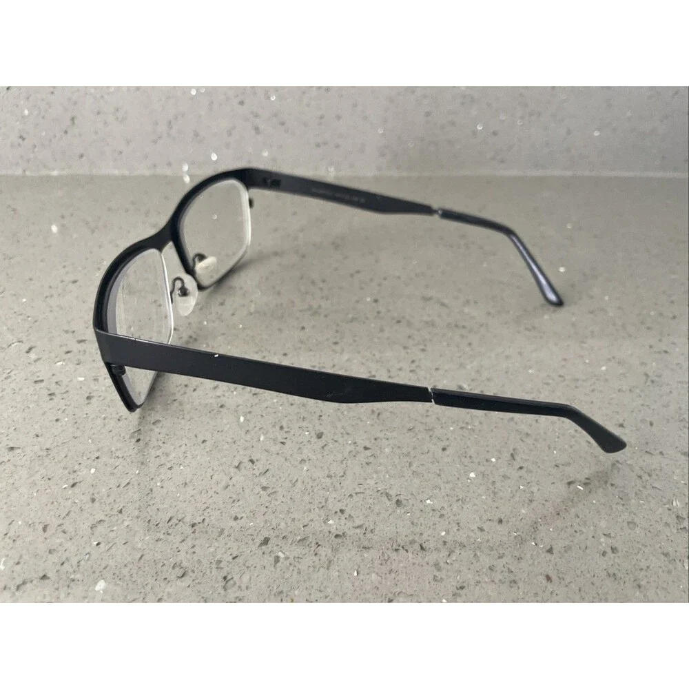 EYEBUYDIRECT Assumption Black Eyeglasses FRAMES ONLY 54-17-145 C2 Full Rim Squar